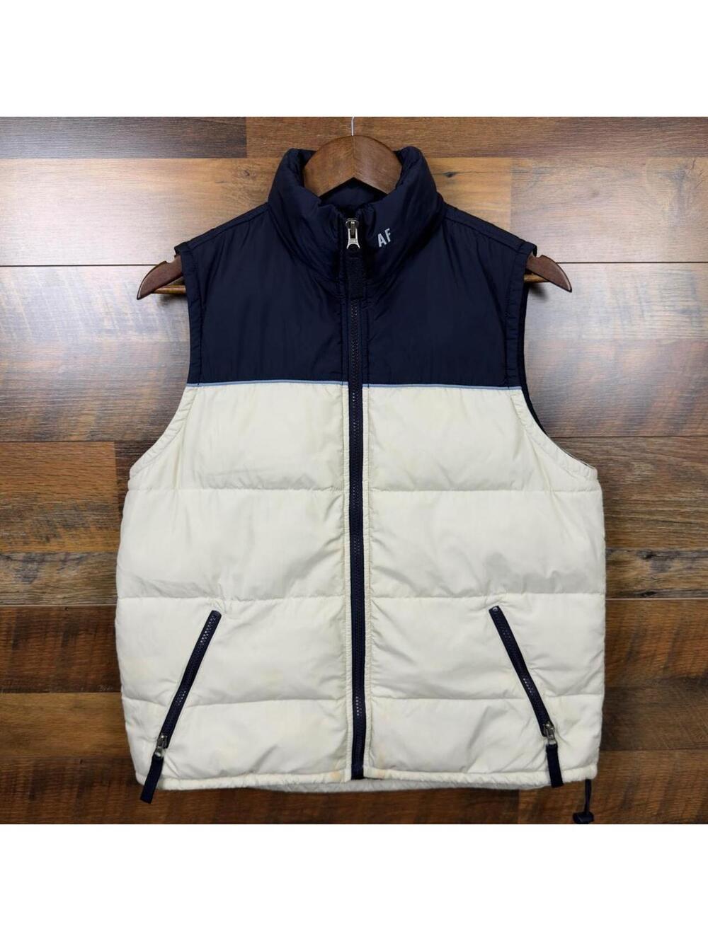 Vintage Abercrombie & Fitch Performance Gear Puffer Vest Medium A&F